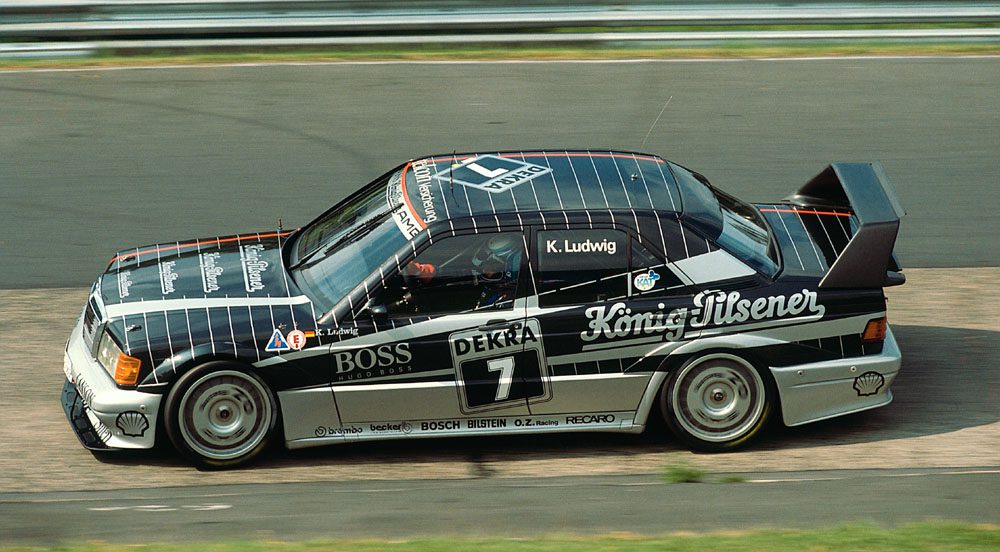 DTM Historie AMG Mercedes 190 E EVO DTM AMG Mercedes 190 E EVO © Mercedes Motosport