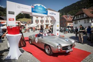 Mercedes-Benz 190 SL Rennsportausführung (W 121), Silvretta Classic Rallye Montafon 2015 © Daimler AG