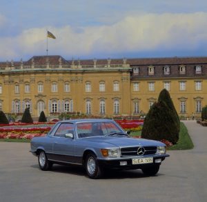 Mercedes-Benz 500 SLC (C 107). Topmodell der Oberklasse-Coupés auf Basis der SL-Roadster der Baureihe 107 © Daimler AG