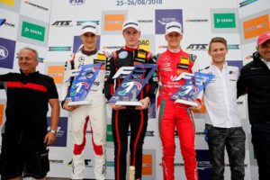 Formel 3 EM Misano Rennen 2 Podium © F3 EM
