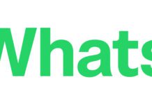 WhatsApp Logo als Text