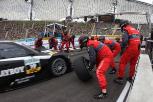 Shwoevent der DTM in München Edoardo Mortara gewinnt am Samstag das Showevent der DTM