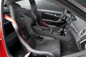 Mercedes C 63 AMG Coupe Black Series Hochwertige Sportsitze im neuen C 63 AMG Coupe Black Series