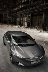 Peugeot HX 1 Concept Car Weltpremiere auf der IAA 2011 Peugeot HX 1 Concept Car Weltpremiere auf der IAA 2011
