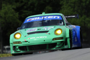 alms Lexington Porsche-Werksfahrer Wolf Henzler siegt bei den ALMS in Lexington