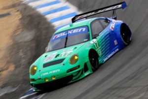 Wolf Henzler beim Qualifying zum 8.Lauf der ALMS In Laguna Seca 