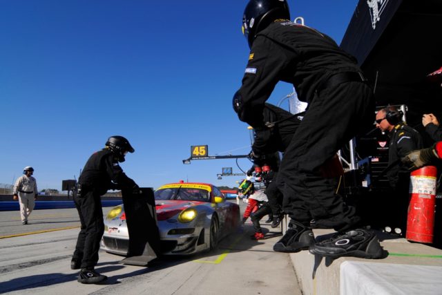 Erster Sieg für Jörg Bermeister in der ALMS 2011 in Laguna Seca beim 8.Lauf