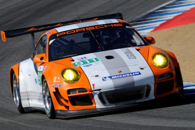 8.Lauf ALMS Porsche 911 GT3 Hybrid startet außer Konkurrenz in Laguna Seca