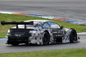 BMW M3 DTM Startnummer 3-BMW Team Schnitzer bei den Testfahrten auf dem Lausitzring