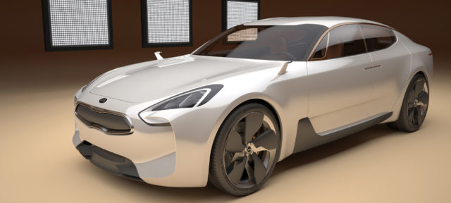 Seriennahe Studie des KIA GT auf der IAA 2011 Seriennahe Studie des KIA GT auf der IAA 2011