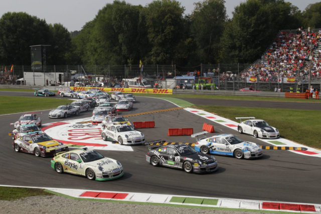 Porsche Supercup Monza 2011 9.Lauf Rookie Kevin Estre siegt in Italien