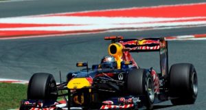 Formel 1: Ergebnis- Rennergebnis GP von Japan 2011 Sebastian Vettel ist Weltmeister 2011- Jenson Button gewinnt den GP MOTORSPORT - F1 2011 - SPAIN GRAND PRIX / GRAND PRIX ESPAGNE - BARCELONE (ESP) 19 TO 22/05/2011 - PHOTO : DPPI -
VETTEL SEBASTIEN (GER) - RED BULL RENAULT RB7 - ACTION