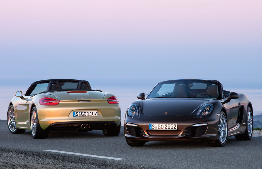 Neuer Porsche Boxster und Boxster S ab April 2012