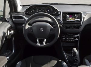 Innenraum des neuen Peugeot 208