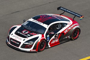 Audi R8 GRAND-AM APR Motorsport-Audi Legende Emanuele Pirro mit in der Fahrerbesetzung