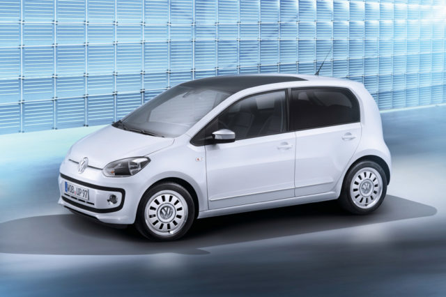 Volkswagen up! Viertürer mit gleicher Ausstattung und Motoren wie beim Zweitürer