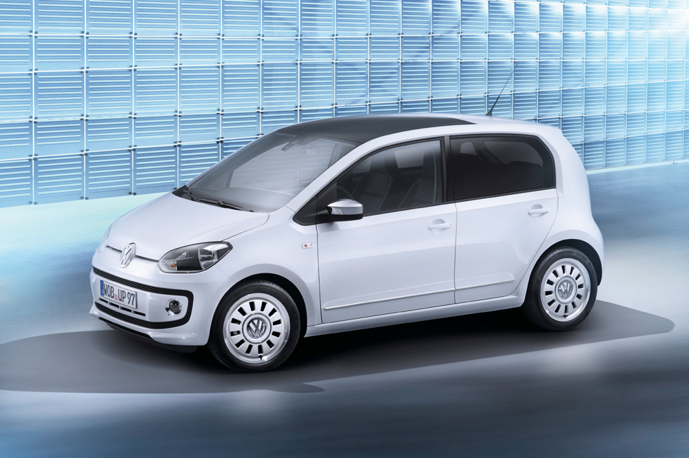 Volkswagen up! Viertürer mit gleicher Ausstattung und Motoren wie beim Zweitürer