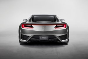Honda NSX Concept seriennaher Prototyp-Marteinführung im Jahr 2015 Honda NSX Concept seriennaher Prototyp-Marteinführung im Jahr 2015