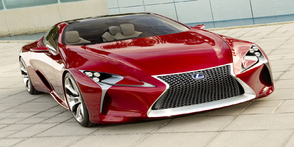 Lexus LF-LC Concept vs