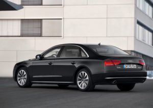 Audi A8 hybrid leichtester Hybrid seiner Klasse