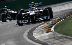 Nico Rosberg beendet den GP von Australien 2012 auf Platz 12