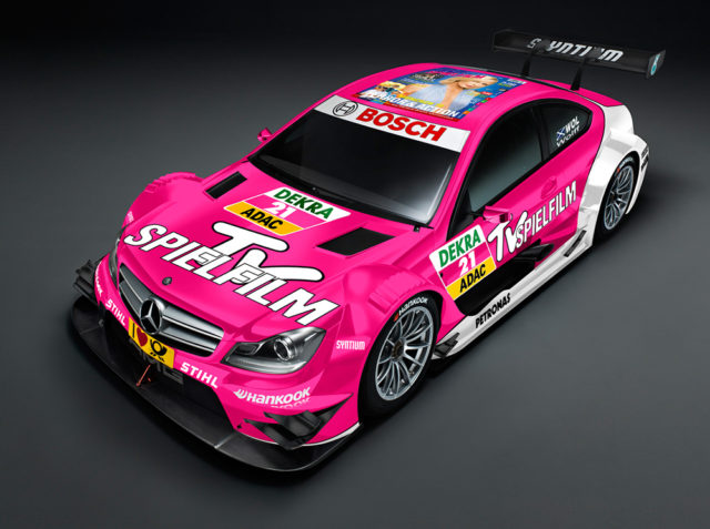 DTM 2012 Mercedes AMG C-Coupe von Susi Wolff DTM 2012 Mercedes AMG C-Coupe von Susi Wolff