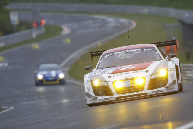 24h Rennen Nürburgring 2012 Christian Mamerow startet aus Reihe 1