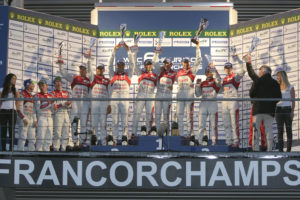 WEC - 6h Spa 2012 Podium WEC - 6h Spa 2012 Podium