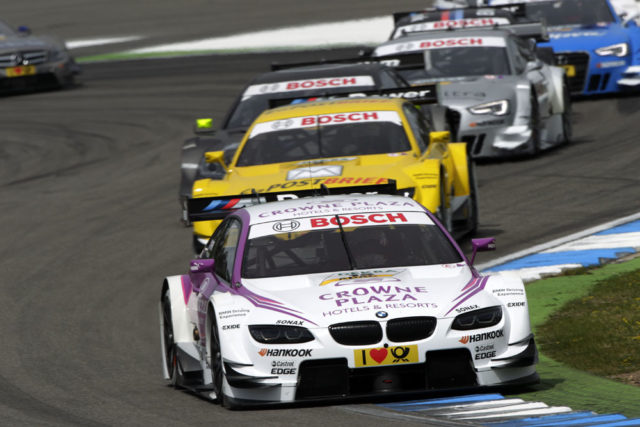 Gelungenes Comeback von BMW in der DTM Andy Priaulx kommt auf Platz 6 ins Ziel
