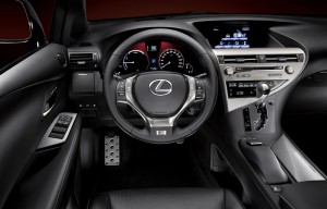 Innenraum Lexus RX F Sport 