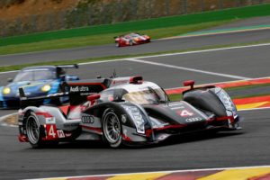 Qualifying 2.Lauf WEC Audi R18 ultra startet aus Reihe eins in die 6h Spa