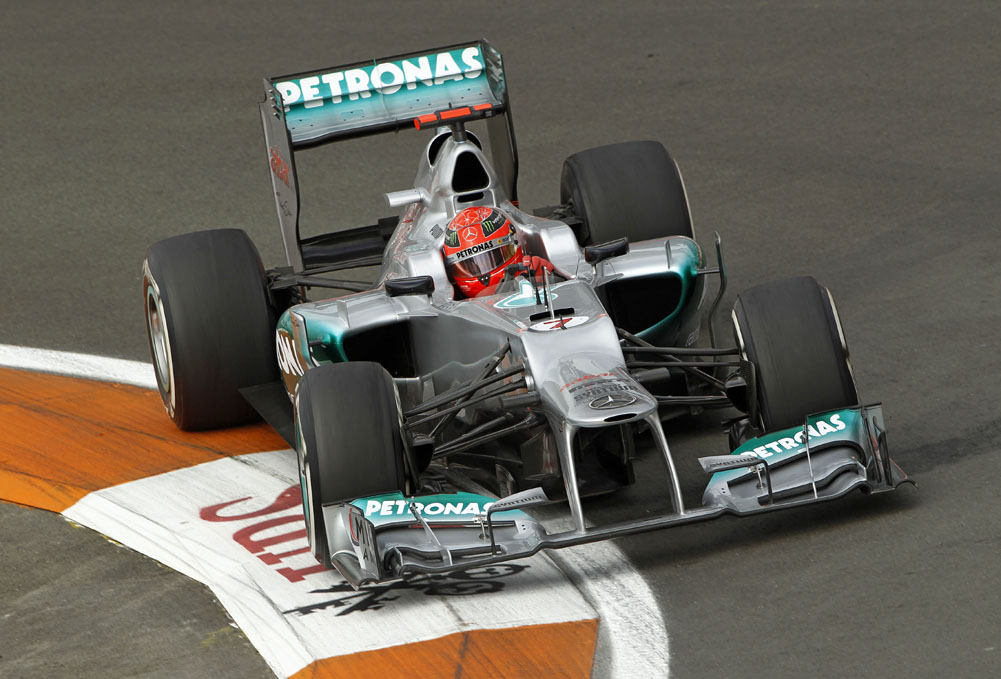 Formel 1 Michael Schumacher harte Strafe nach Unfall