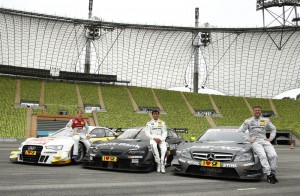DTM Show Event 2012 München Mercedes BMW und Audi im Olympiastadion