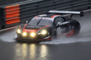 24 Stunden Spa 2012 Starke Regenfälle machte den Einsatz des Safety Cars erforderlich 24 Stunden Spa 2012 Starke Regenfälle machte den Einsatz des Safety Cars erforderlich