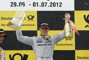 DTM Norisring 2012 Jamie Green gewinnt den 5.Lauf der DTM in der letzten Kurve