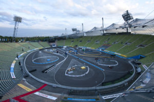 DTM Event 2012 München blick auf die Strecke im Olympiastadion