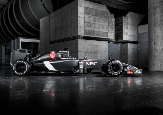 Präsentation des Sauber C33 Ferrari Präsentation des Sauber C33 Ferrari für die Formel 1 Saison 2014