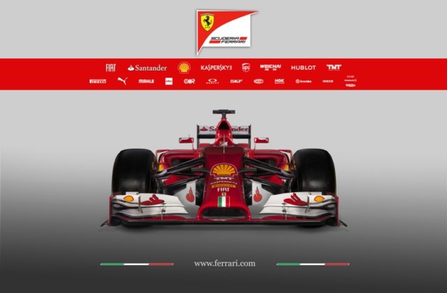 Ferrari F14-T für die F1 Saison 2014