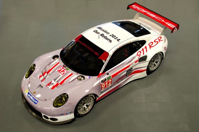 Porsche 911 RSR Daytona 2014 mit Porsche 911 RSR