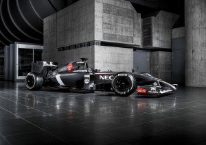 Der neue Sauber C33 Ferrari fü die Saison 2014