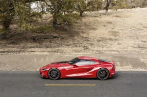 Toyota FT-1 Seitenansicht Toyota FT-1 Seitenansicht