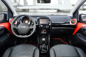 Innenraum vom Toyota AYGO