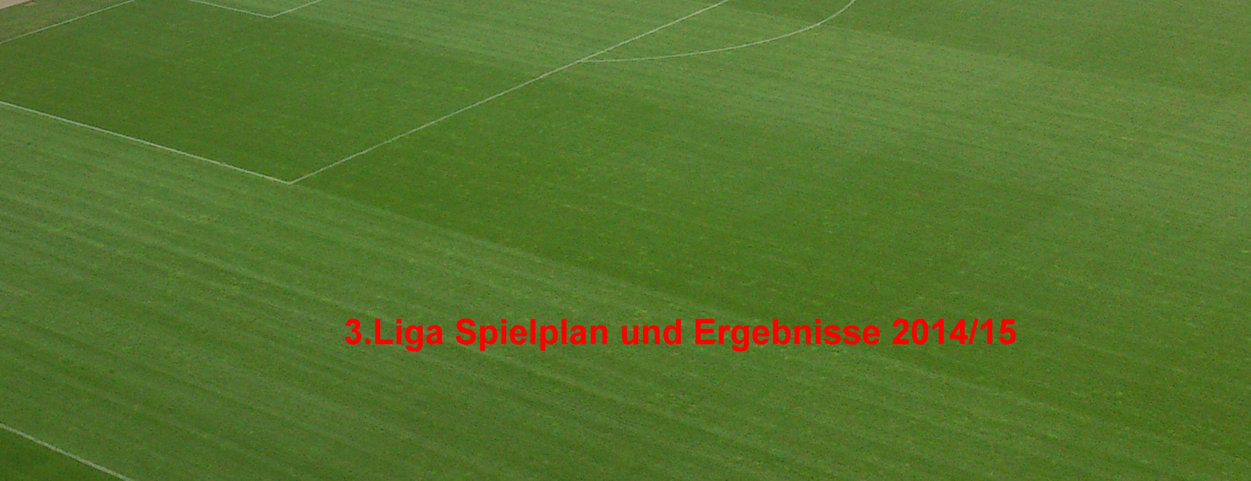 3.liga-14-15 3.Liga Spielplan und Ergebnisse 2014/2015