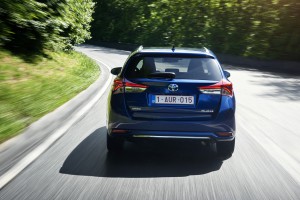 Heckansicht Toyota Auris 2015