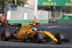 F1 Jolyon Palmer beim GP von Europa in Baku