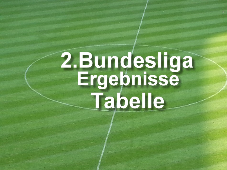 2 Bundesliga Ergebnisse Und Tabelle 2 Liga 26 Spieltag Newscode Nachrichten