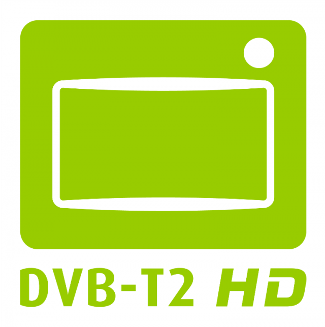 DVB-T2 HD Logo DVB-T2 HD Logo