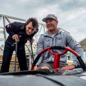 Alessandro Zanardi an Bord der OTUSA AC-50