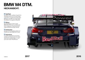 DTM 2017 BMW M4 Unterschied Heck 2017 zu 2016