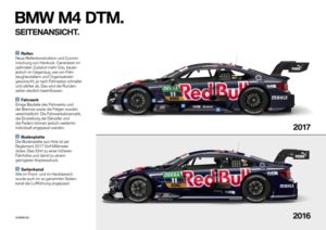 DTM 2017 BMW M4 Unterschied Seite 2017 zu 2016